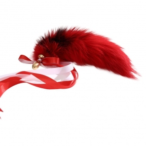 Анальна пробка з хвостом лисиці LOCKINK SEVANDA Red Vixen Set with Pear-shape Plug 3