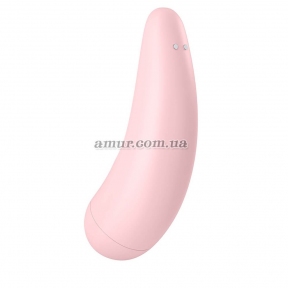 Вакуумний кліторальний стимулятор Satisfyer Curvy 2+ Pink з керуванням через інтернет 3