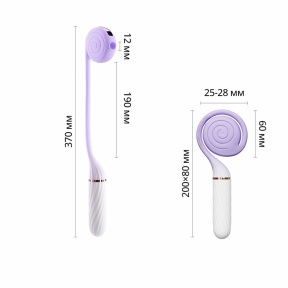 Пульсатор с вакуумной стимуляцией Otouch LolliPop, фиолетовый 0