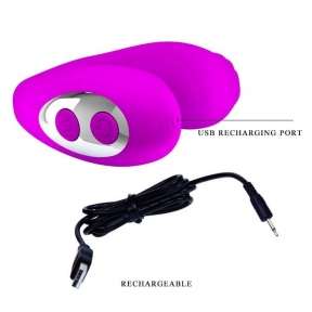 Вібронасадка для оральних ласк «Pretty Love Mabel», 8 режимів вібрації 2