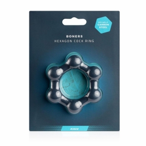 Ерекційне кільце Boners Hexagon Cock Ring 2