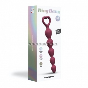 Анальная цепочка Love To Love - Bing Bang M, Plum Star 4