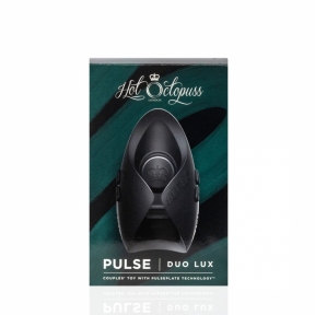 Іграшка для пар Hot Octopuss PULSE DUO LUX, пульсація + вібрація, використання без рук, 2 пульти 11
