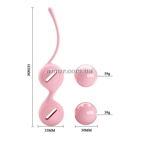 Силиконовые анатомические вагинальные шарики из коллекции «Pretty Love» 2