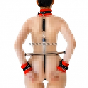 Распорка для шеи и рук Art of Sex Bondage Set - Torture 0