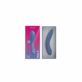 Смарт-вібратор We-Vibe Rave 2 Twisted Pleasure Blue, 2 мотори 6