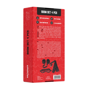 Набор игрушек БДСМ «Wild Play C7», 4 предмета 7