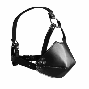 Маска-кляп «Head Harness with Mouth Cover» 1