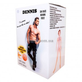 Реалистичная секс кукла «Dennis 3D» с фалосом 9