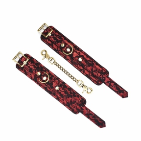 Наручники Liebe Seele Victorian Garden Wrist Cuff, кільця та сполучний ланцюжок 0