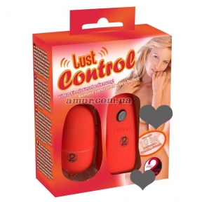 Віброяйце «Lust Control» червоне 4