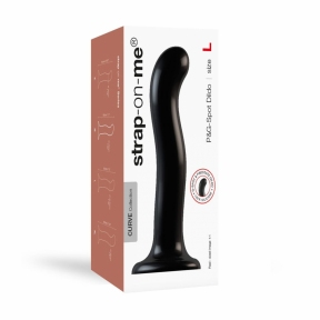 Фалоімітатор Strap-On-Me P&G-Spot Dildo, силікон, розмір L 3