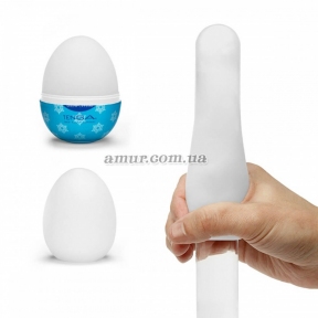 Мастурбатор-яйцо Tenga Egg Snow Crystal, з охолоджуючим лубрикантом 2