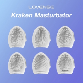 Набір мастурбаторів-яєць Lovense Kraken masturbator egg box, 6 штук, різна текстура 4