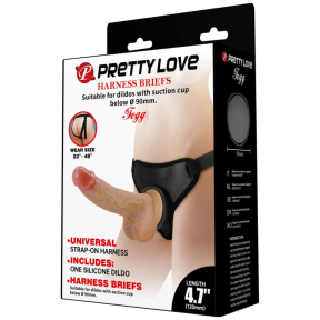 Страпон Pretty Love Fogg, 17,3 см 6
