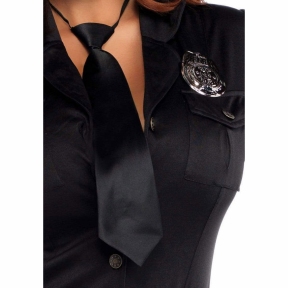 Эротический костюм полицейской Leg Avenue Dirty Cop, 6 предметов 3