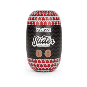 Двусторонний мастурбатор Lovetoy Slider, вагина и анус 3