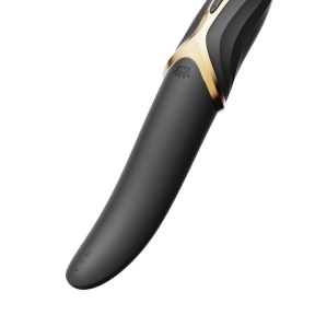 Вібратор Zalo – EVE, чорний, вібрація + ротація, імітація язичка, підігрів до 39 °C 6