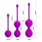 Набір вагінальних кульок «Pretty Love Kegel Balls Set 3pcs» 2