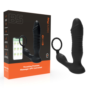 Пробка-массажер простаты Erospace Men’s Play Thrusting Prostate Massager APP Controlled B5 7