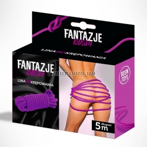 Мотузка «Fantazje» 5м, фіолетова 0
