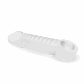 Насадка на член Boners Supporting Penis Sleeve, +5 см до довжини, отвір для яєчок 2