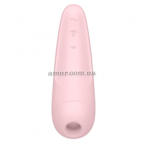 Вакуумний кліторальний стимулятор Satisfyer Curvy 2+ Pink з керуванням через інтернет 4