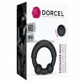 Эрекционное кольцо с металлическими вставками Dorcel - Stronger Ring 6