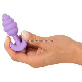 Анальная пробка «Mini Butt Plug», фиолетовая 4