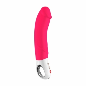 Вибратор для точки G Fun Factory BIG BOSS, розовый, очень мощный, 23,5 см 0