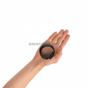Регулируемое эрекционное кольцо на кнопках Love To Love - Hero Ring, Black Onyx 2