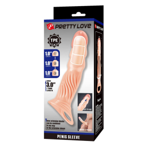 Удлиняющая насадка на член Pretty Love Adjustable Extender, 3 модуля 6