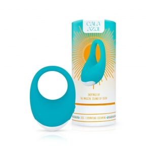 Ерекційне кільце з вібрацією Cala Azul – Jose Vibrating Cockring, 10 режимів 7