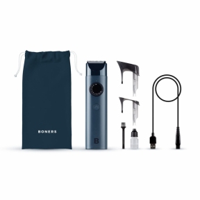 Беспроводной триммер для интимных зон Boners Hair Trimmer Shaver, 10 скоростей, 2 насадки 8