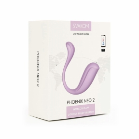 Інтерактивне віброяйце Svakom Phoenix Neo 2 Pastel Lilac, оновлена ​​модель 9
