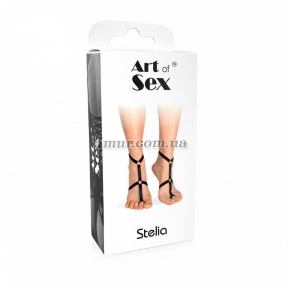 Чокер на 2 ножки Art of Sex - Stelia, белый 0