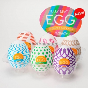 Набір яєць-мастурбаторів Tenga Egg Wonder Pack (6 яєць) 2