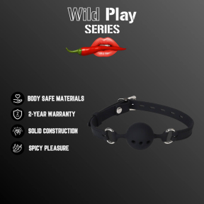 Кляп «Erospace Wild Play C14», черный 4