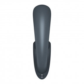 Вагінально-кліторальний вібратор Satisfyer G for Goddess 1, сірий, 2 мотори 4