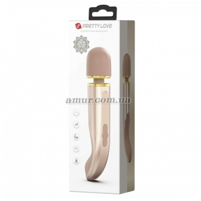 Потужний вібромасажер «Pretty Love - Charming Massager Plus», золотистий 5