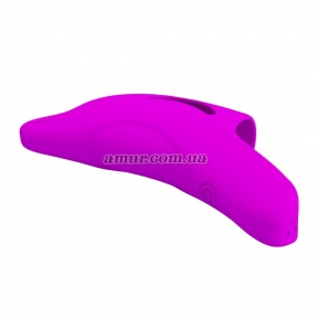 Насадка на палец с вибрацией Delphini Honey Finger, фиолетовая, 10 режимов 3