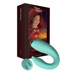 Вібратор для пар FairyGasm PleasureBerry, зелений, зарядний кейс, пульт ДК 8