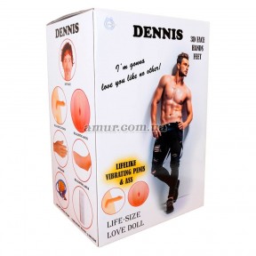 Реалистичная секс кукла «Dennis 3D» с фалосом 7