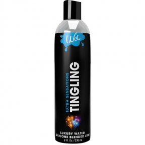 Охлаждающий лубрикант на водно-силиконовой основе Wet Extra Sensations Tingling, 236 мл