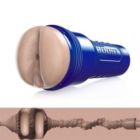 Мастурбатор-попка Fleshlight Boost Blast Female Light Medium Flesh, що плавають кільця Turbo Tech