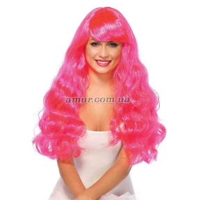 Перука Leg Avenue Neon Star Long Wavy Wig, рожева