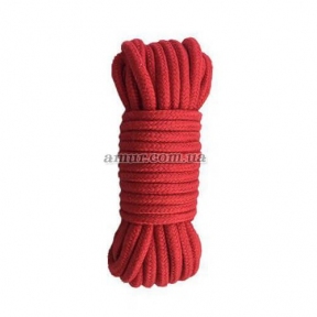 Веревка для бондажа «Bondage Rope» 10 метров, красная