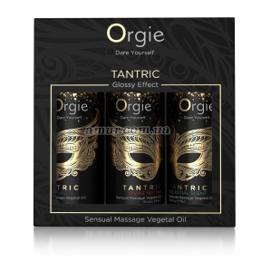 Набір масажних олій «Orgie Tantric», 3 шт по 30 мл