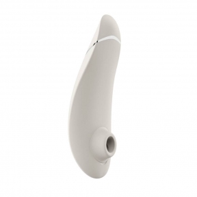 Вакуумний кліторальний стимулятор Womanizer Premium 2, сірий, функції Autopilot та Smart Silence