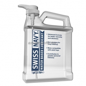 Густий лубрикант на водній основі Swiss Navy Water-Based, 3,8 л
